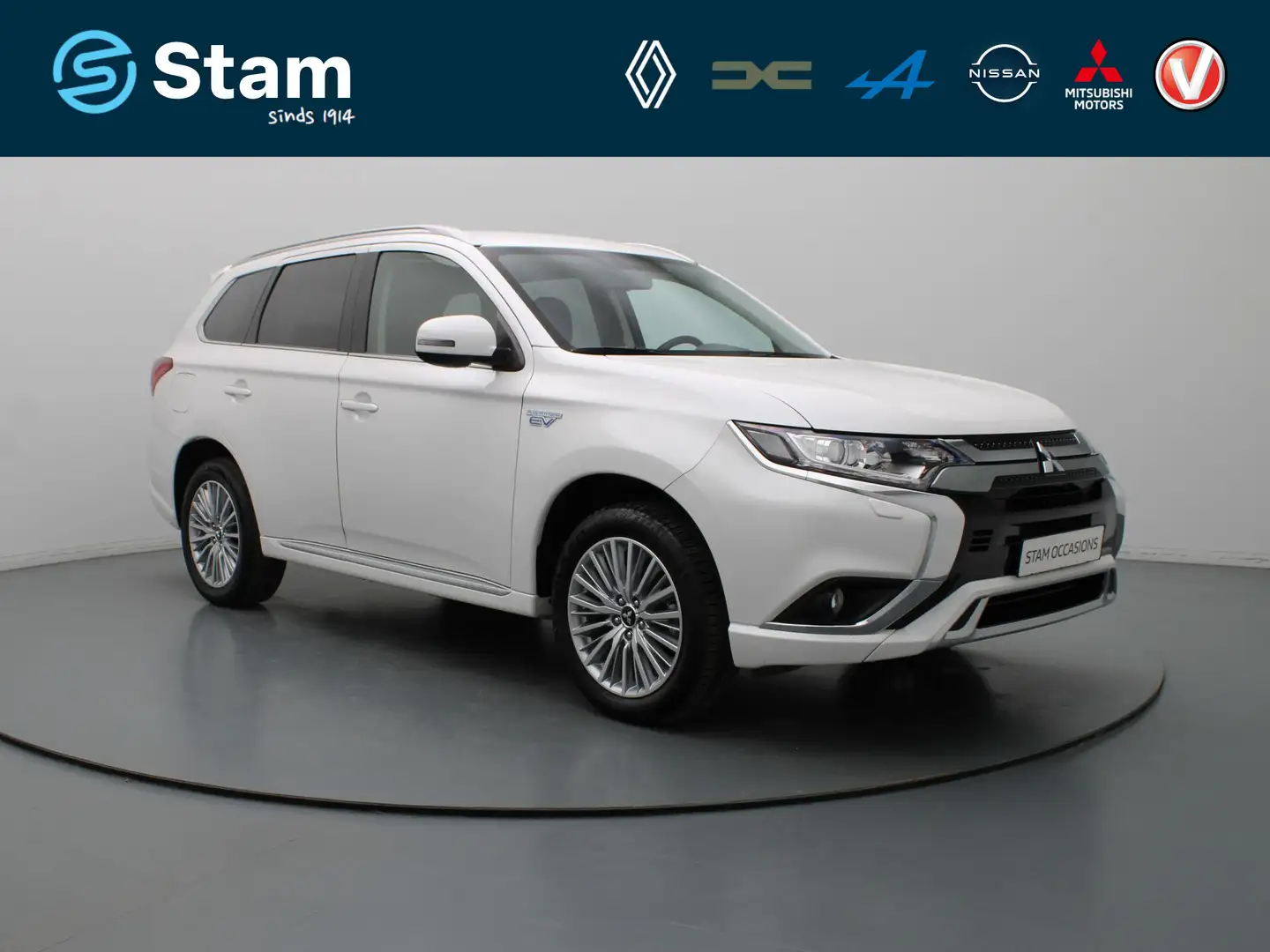 Mitsubishi Outlander 2.4 PHEV Intense Camera | Climate | Cruise | Navi Weiß - 1