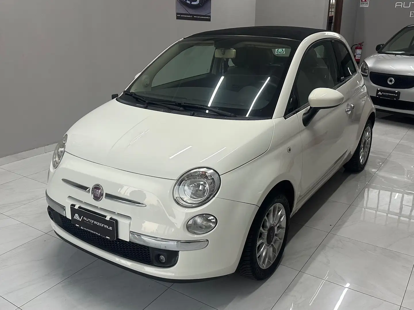 Fiat 500C 500C 1.2 Lounge 69cv Bianco - 1