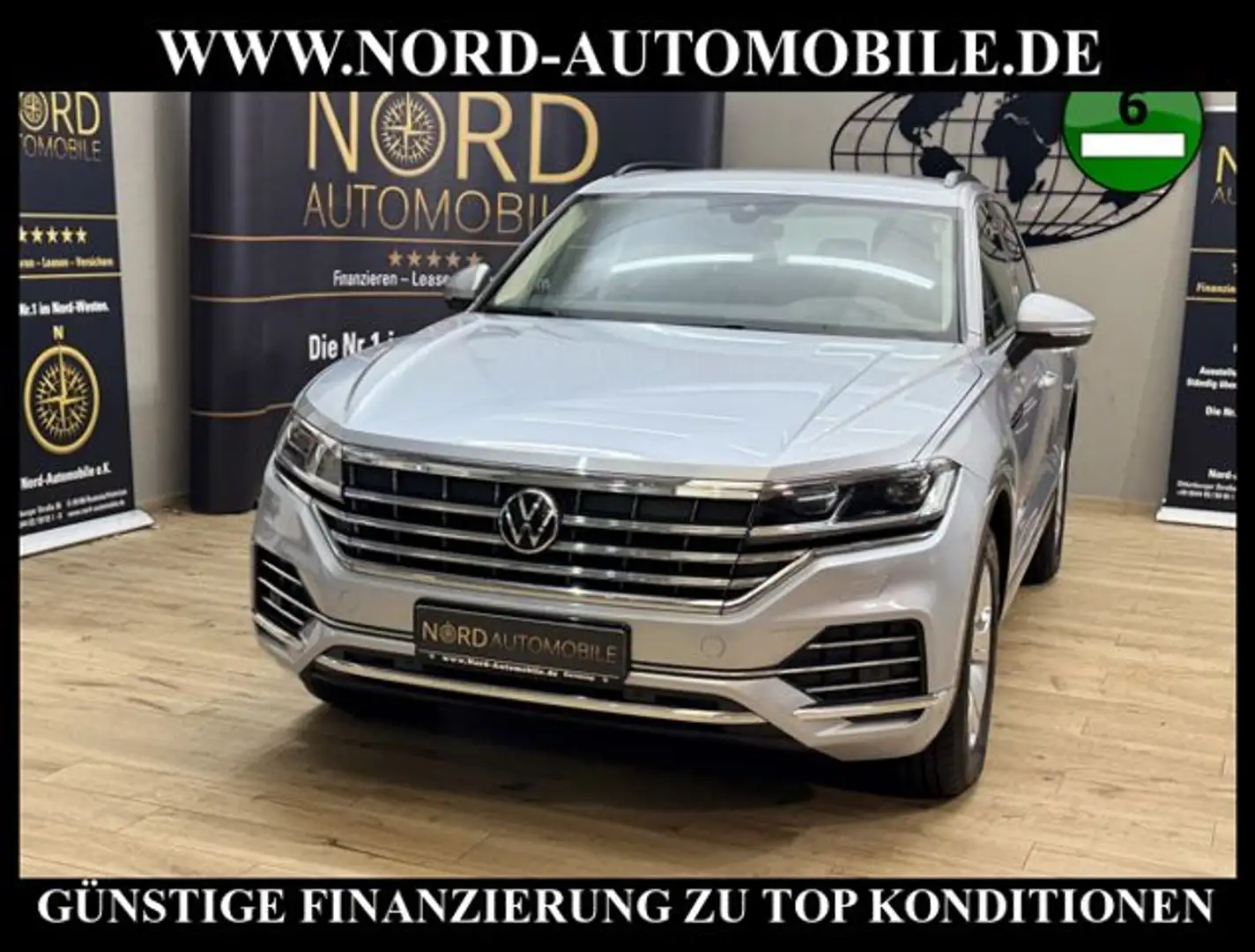 Volkswagen Touareg 3.0 TDI Atmosphere Leder/Luft/Kamera/Nav Atmospher Gri - 1