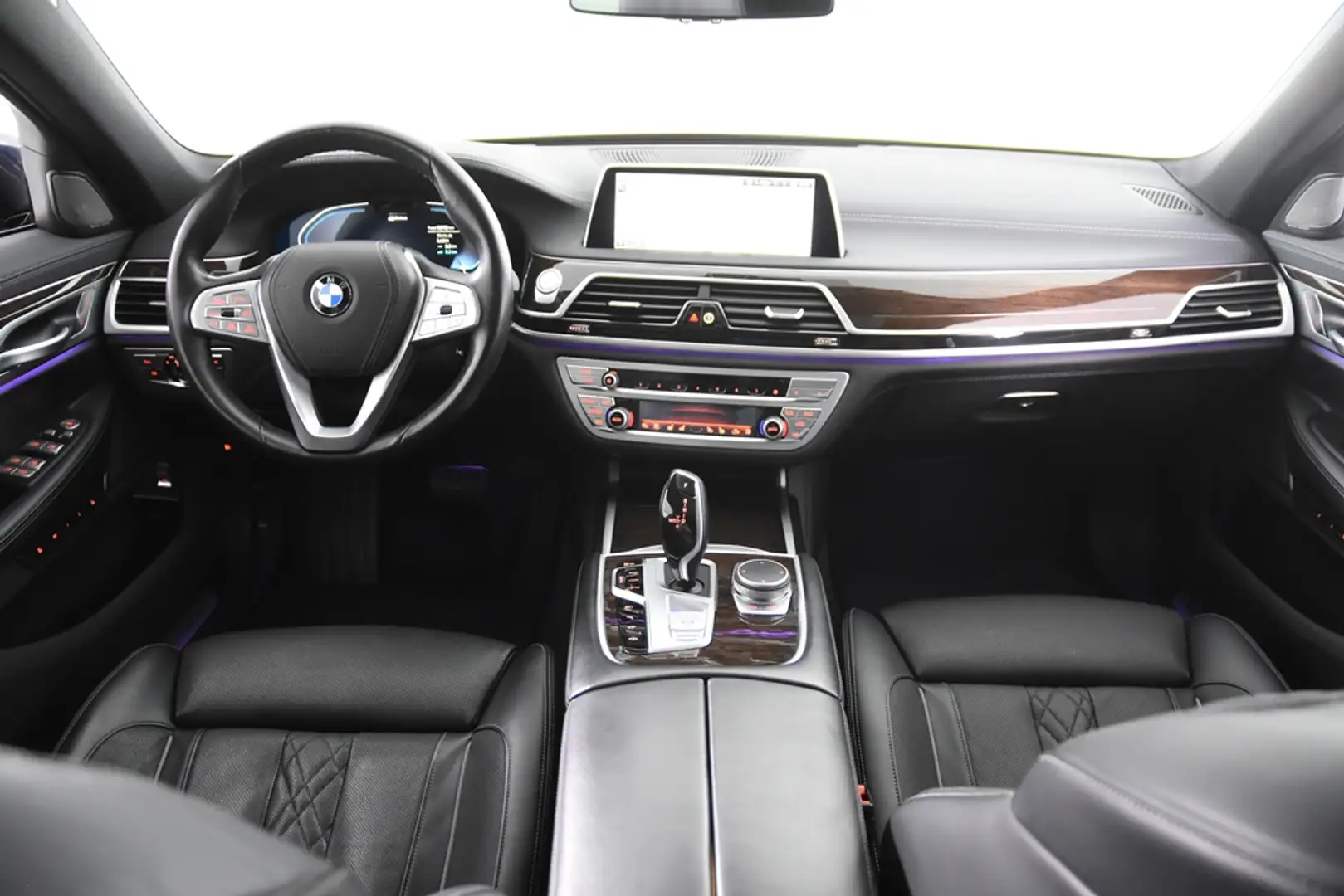 BMW 745 7-serie 745Le xDrive High Executive *FULL OPTIONS* Blauw - 2