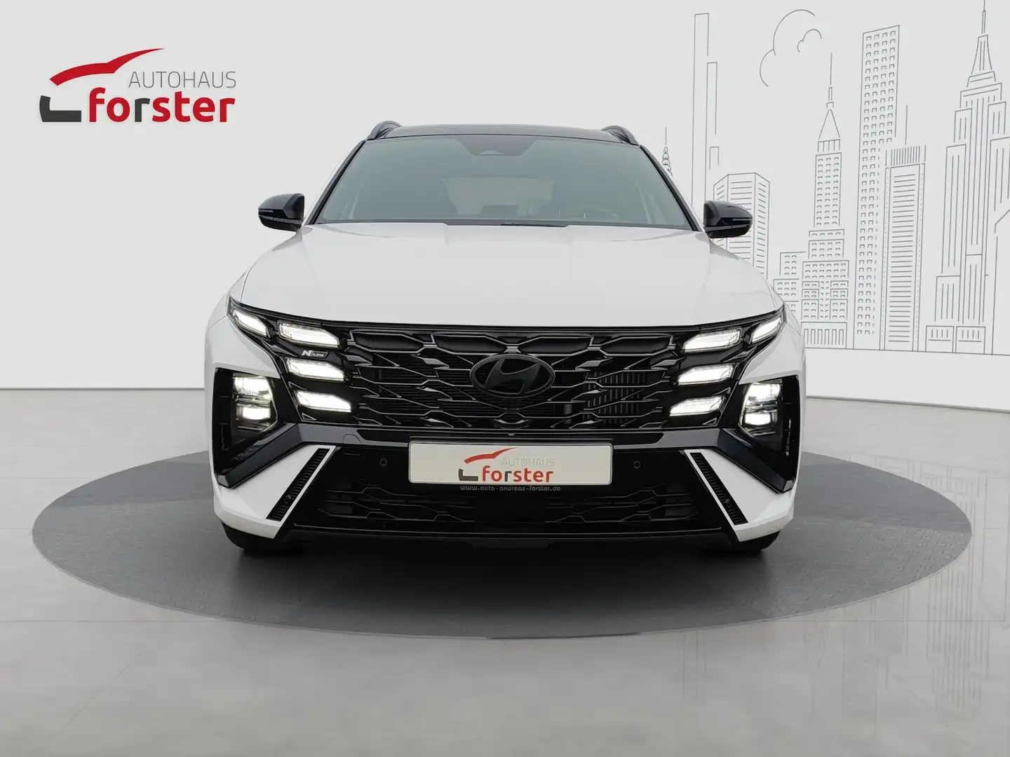 Hyundai TUCSON N Line Mild-Hybrid Panodach Optikpaket Bianco - 2