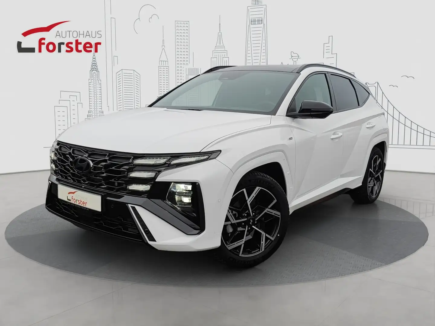 Hyundai TUCSON N Line Mild-Hybrid Panodach Optikpaket Bianco - 1