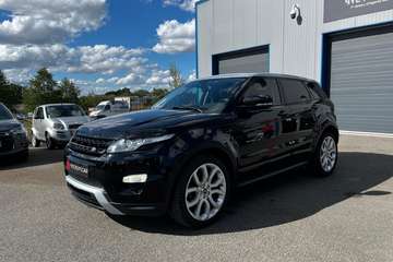 Range Rover Evoque 2.2 TD4 4X4 CUIR ROUGE TOIT PANO SONO HAYON ELEC BVA Dynamic GTIE 12 MOIS