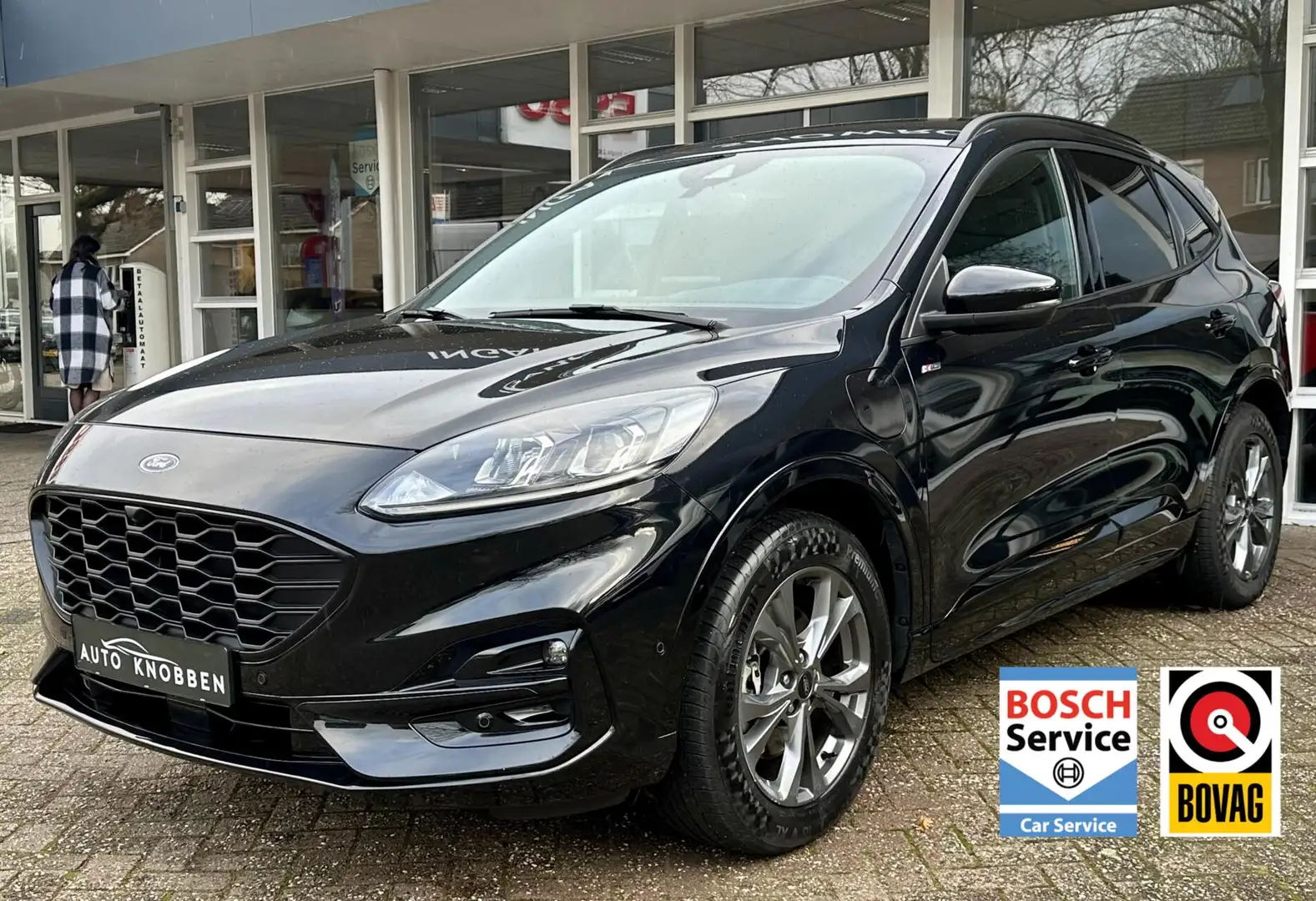 Ford Kuga 2.5 PHEV ST-Line X Led, ACC, Climat, Camera, LM.. Zwart - 1