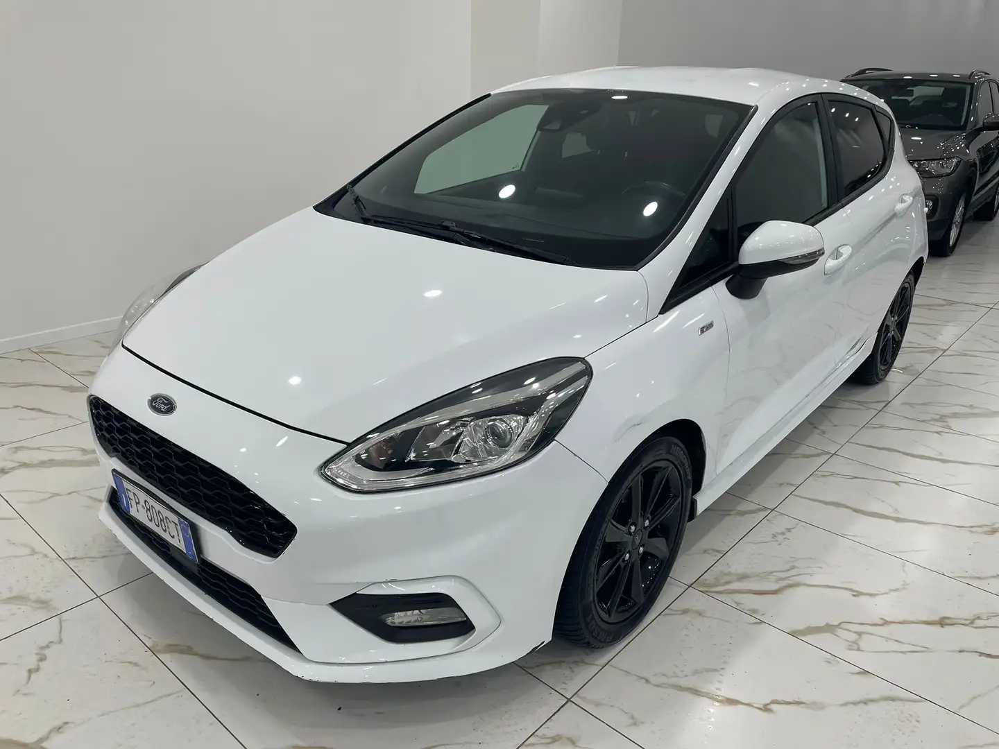 Ford Fiesta VII 2017 5p 5p 1.0 ecoboost ST-Line 100cv auto Bianco - 1