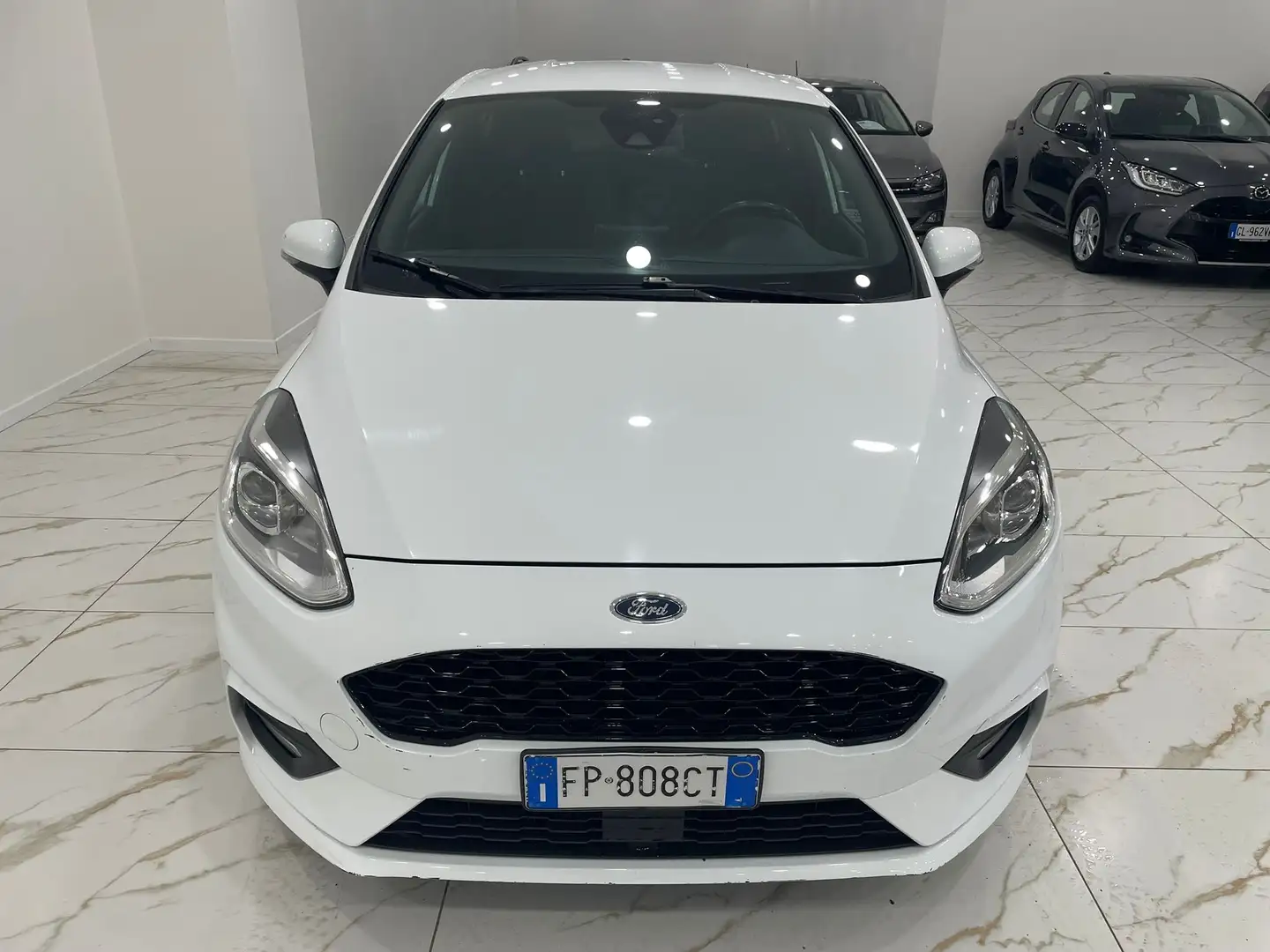 Ford Fiesta VII 2017 5p 5p 1.0 ecoboost ST-Line 100cv auto Bianco - 2