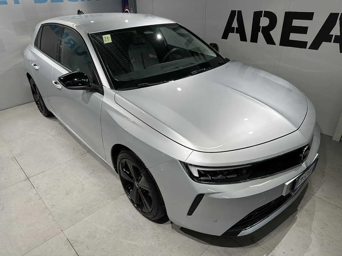 Opel Astra 6ª serie 1.2 Turbo 110 CV Elegance Argento - 1