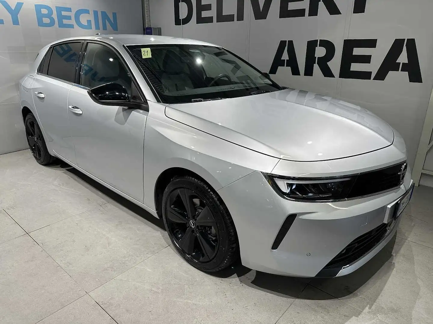 Opel Astra 6ª serie 1.2 Turbo 110 CV Elegance Argento - 2