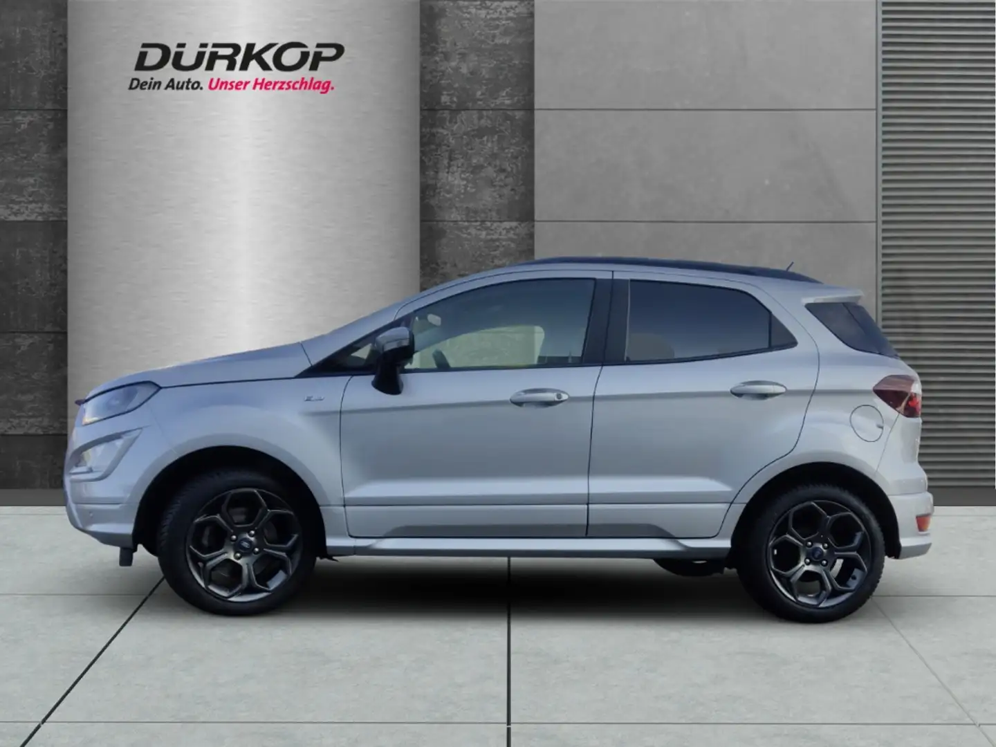 Ford EcoSport ST-Line,Navi,PDC,SHZ,LHZ,USB,Bluetooth,Notbremsass Silber - 2
