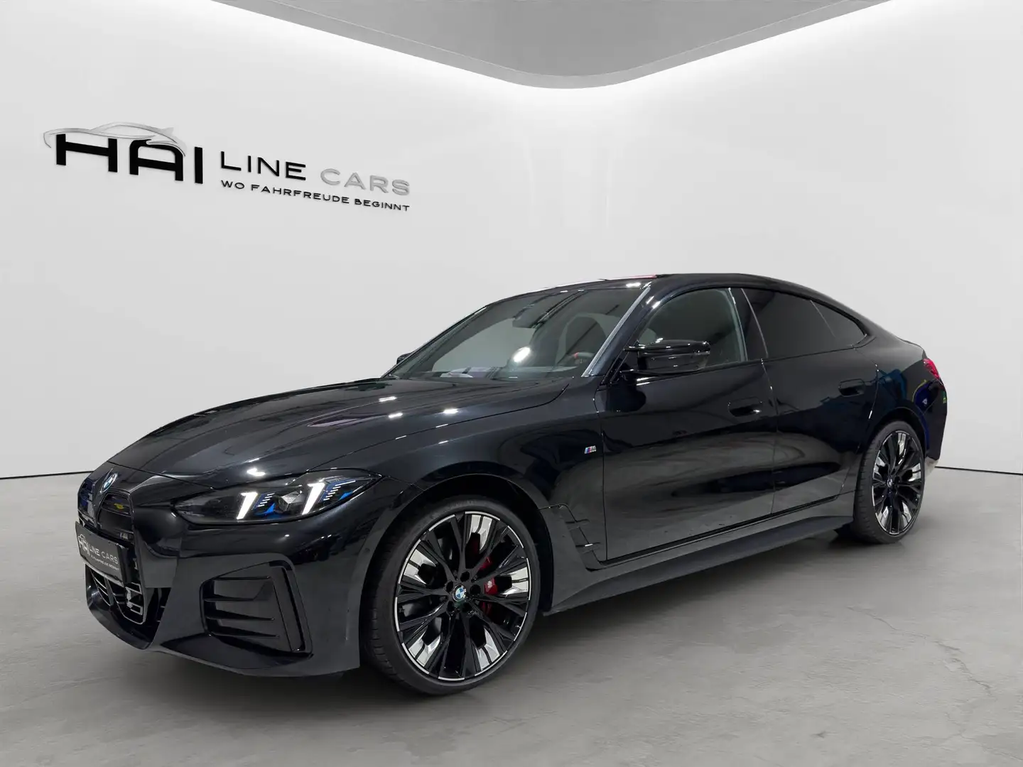 BMW i4 M60 xDrive M Sport Pro | AHK | Shadow Line | Adaptive Scheinwerfer | 20" BMW Individual | Schwarz - 1
