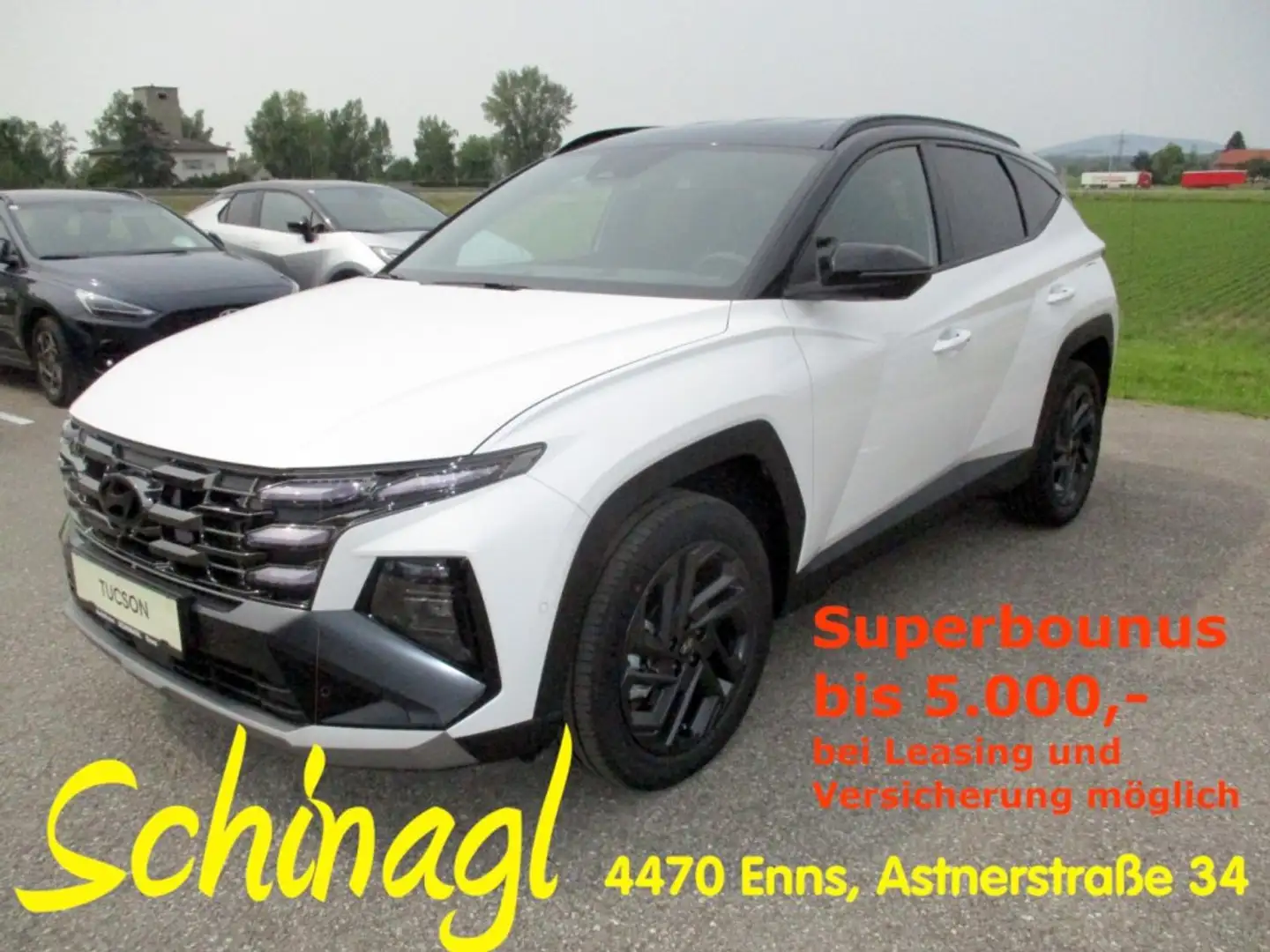 Hyundai TUCSON NX4 20th Anniversary 1,6 T-GDi HEV 2WD AT t5ha1 Schwarz - 1