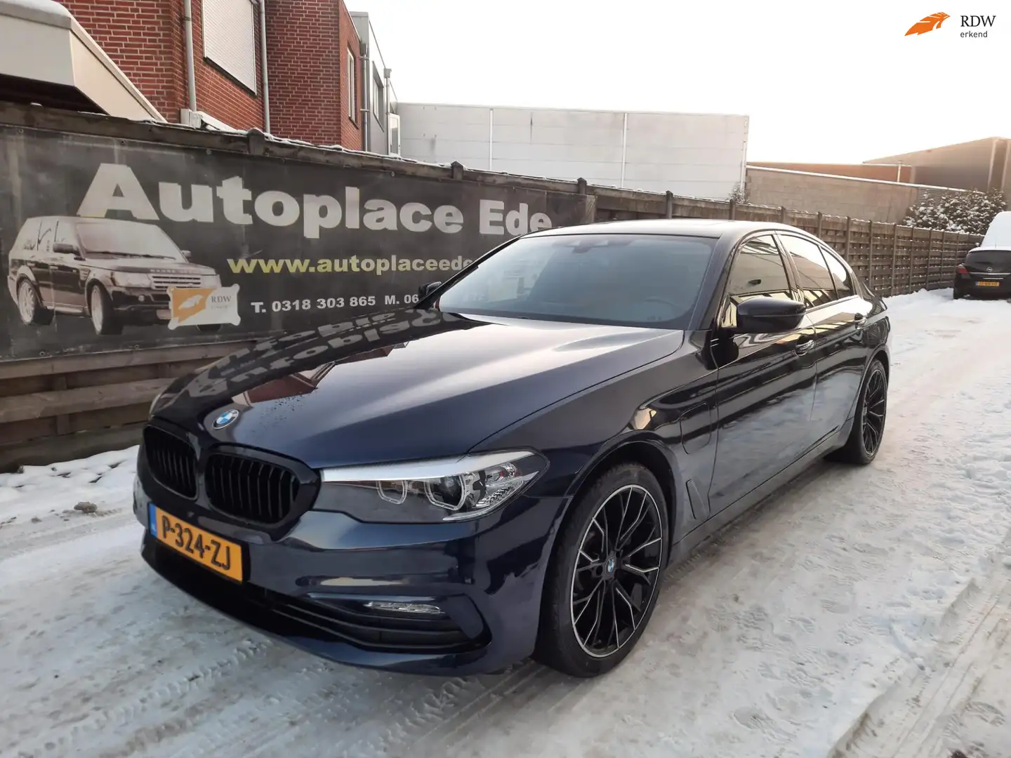 BMW 530 5-serie 530e iPerformance High Executive SPORT LEE Bleu - 1