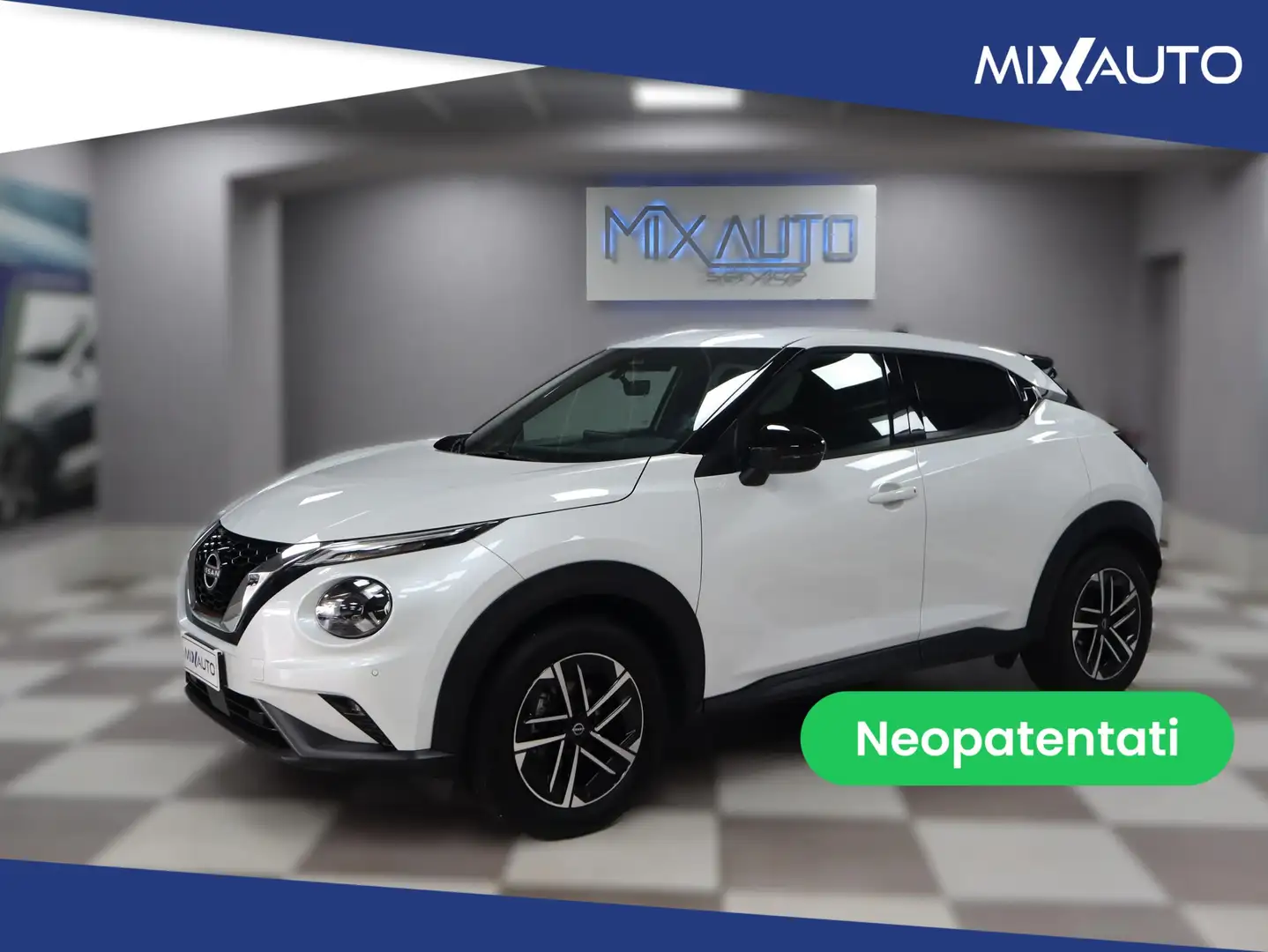 Nissan Juke 1.0 DIG T N-Connecta 114CV Bianco - 1
