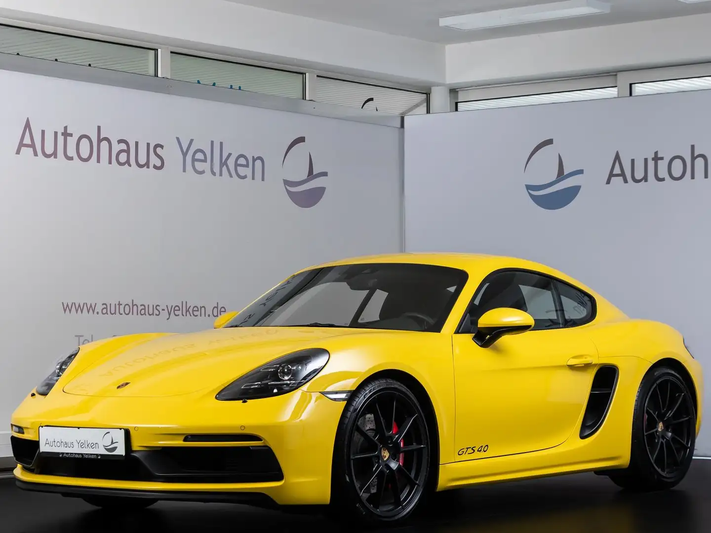 Porsche Cayman GTS 4.0 SCHALTENSITZ*CHRONO*PCM*PDLS+ Gelb - 2