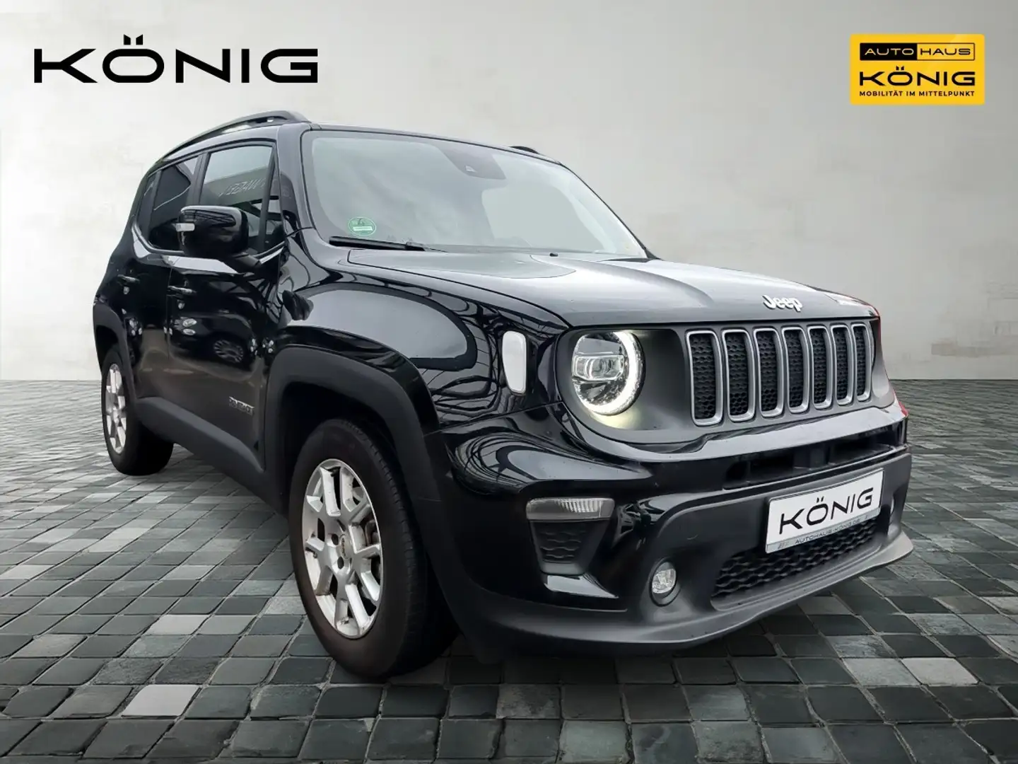 Jeep Renegade MY23 Ltd. AUTOMATIK*KLIMA*SHZ*PDC*ALU Schwarz - 2
