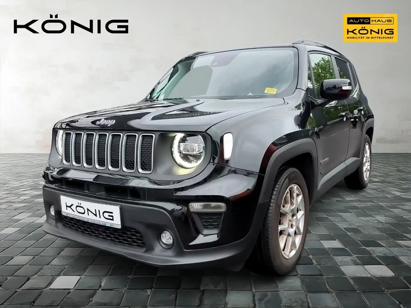 Jeep Renegade MY23 Ltd. AUTOMATIK*KLIMA*SHZ*PDC*ALU Schwarz - 1