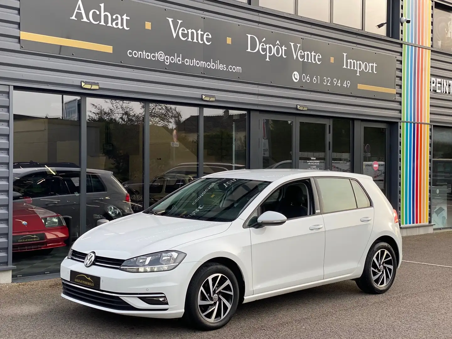 Volkswagen Golf 7 Connect 1.0 TSI 115 DSG Blanc - 1