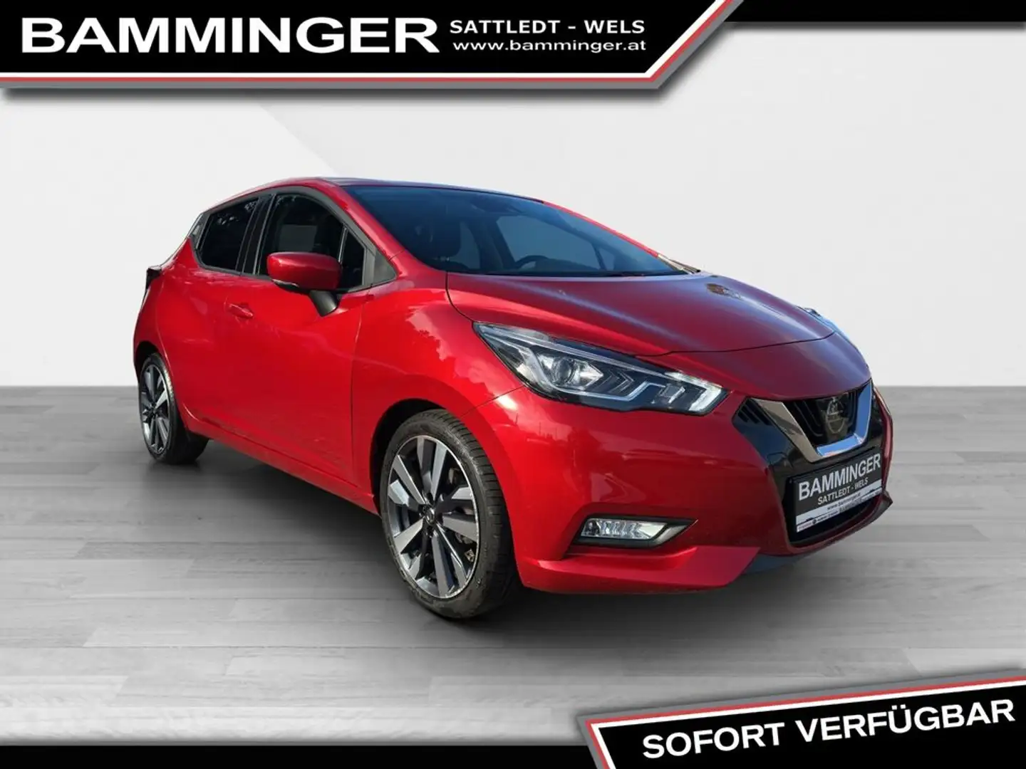 Nissan Micra 1,0 IG-T 100 Tekna ''inkl. Winterräder'' Rouge - 1