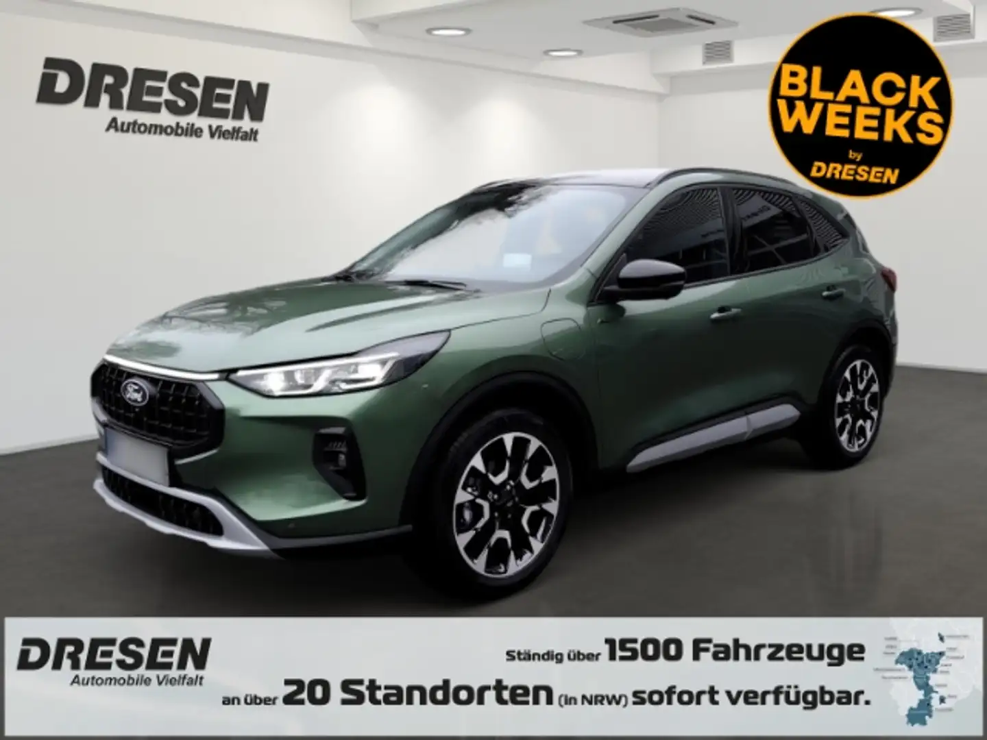 Ford Kuga Active X 2,5l PHEV Navi Digitales Cockpit Memory S Grün - 1