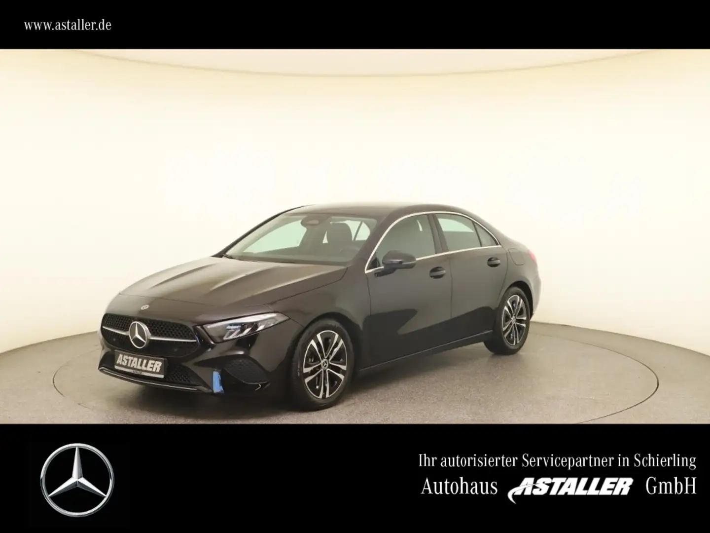 Mercedes-Benz A 200 Limousine Progressive  Advan+LED+WiPa+Kam Zwart - 1