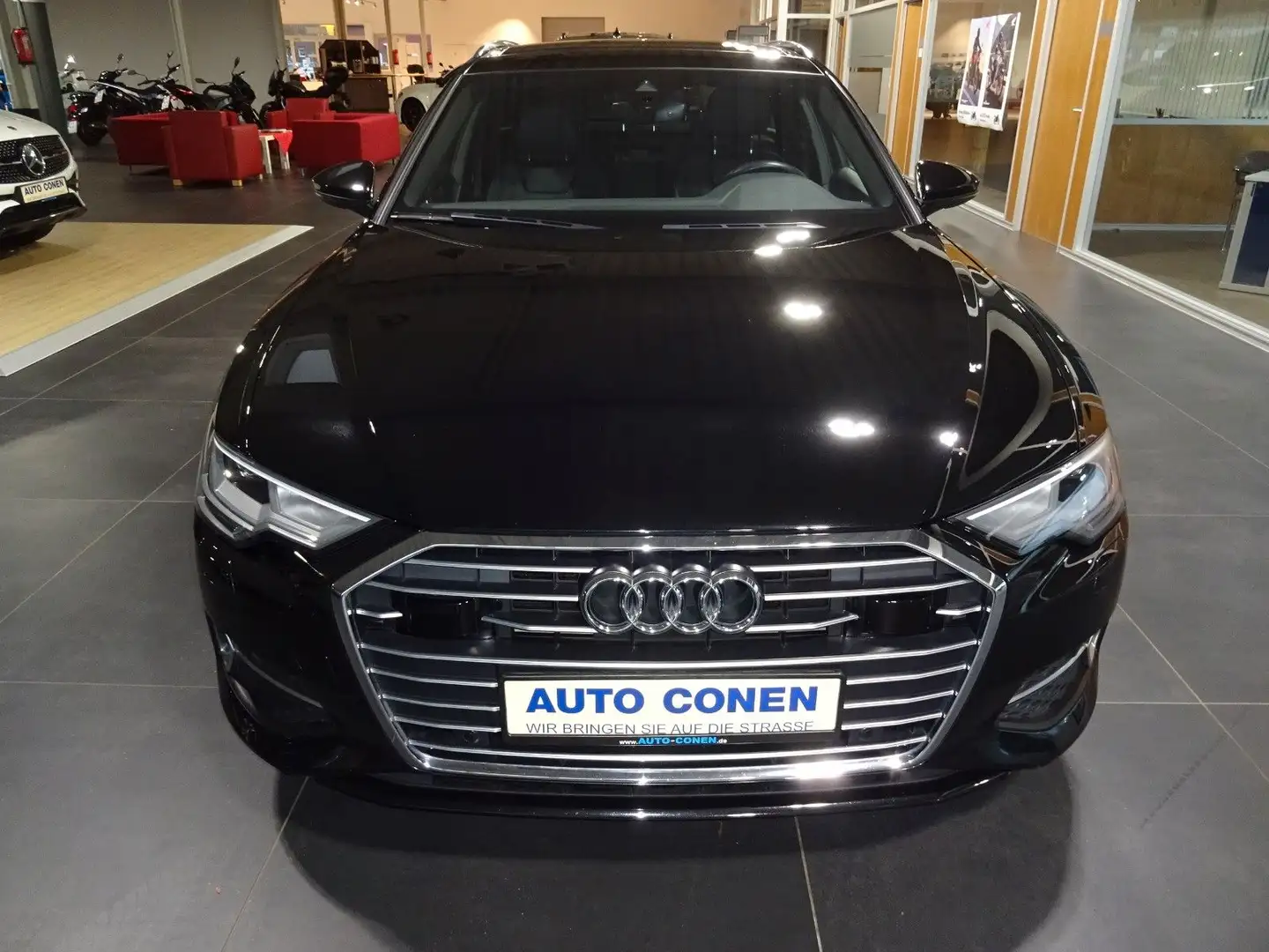 Audi A6 Avant 40 TDI S-tronic Sport BUSINESS/PANO/AHK Noir - 2
