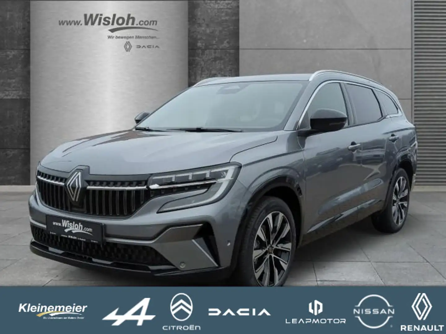 Renault Espace VI 1.2 E-TECH Hybrid 200 Techno 7sz Grau - 1