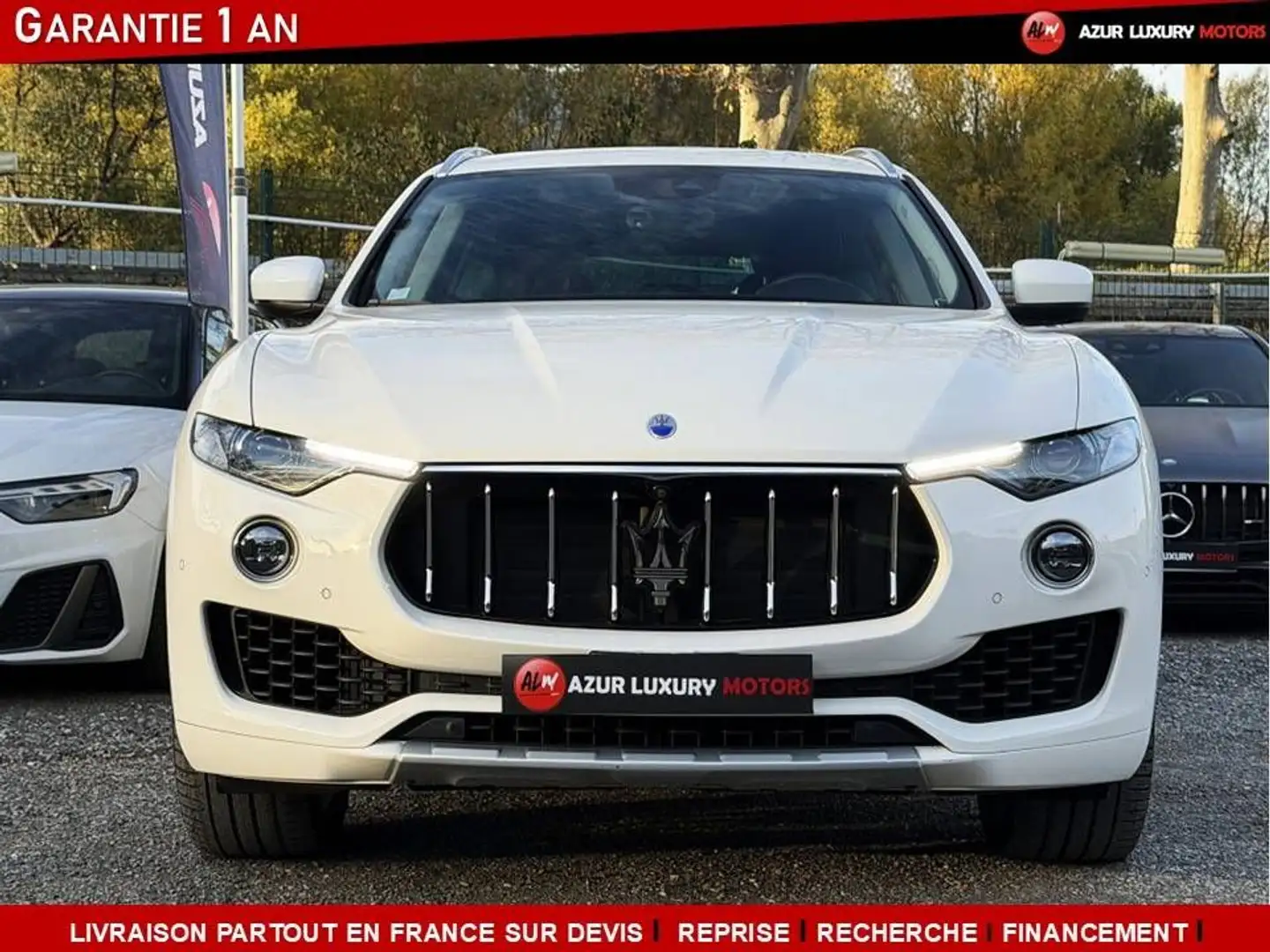 Maserati Levante 3.0 V6 275ch Diesel GranSport Wit - 2