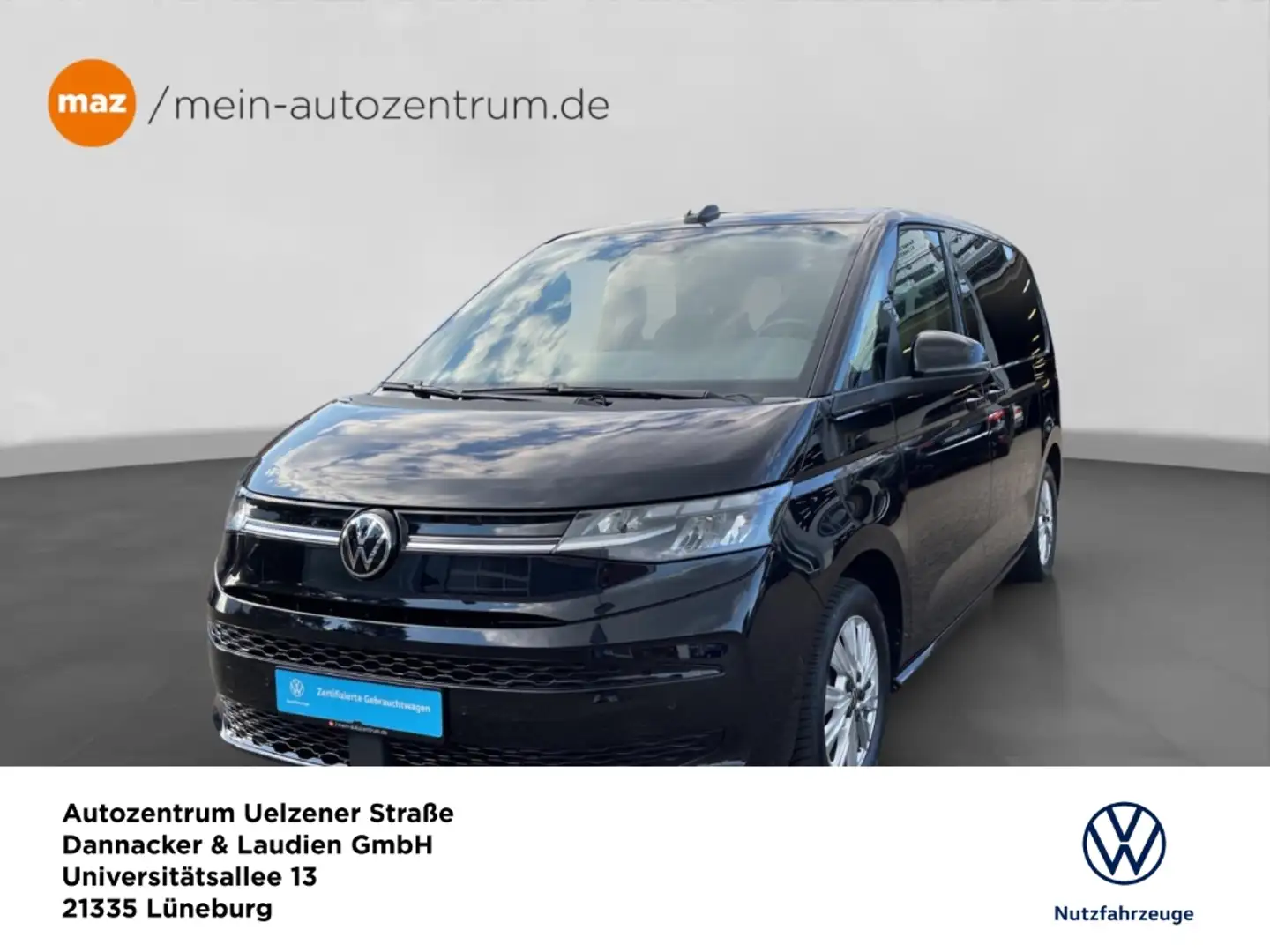 Volkswagen T7 Multivan 2.0 TDI Life Alu LED AHK Navi 7-Sitze Kamera Sitzh Schwarz - 1
