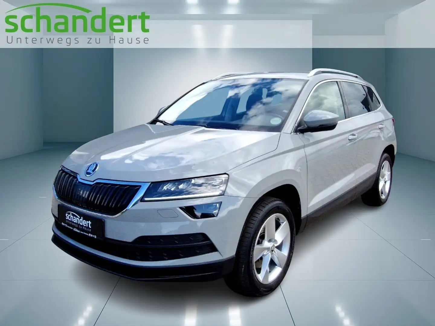 Skoda Karoq 1.5 TSI Style DSG LED Navi AHK Klimaautomatik Grau - 1