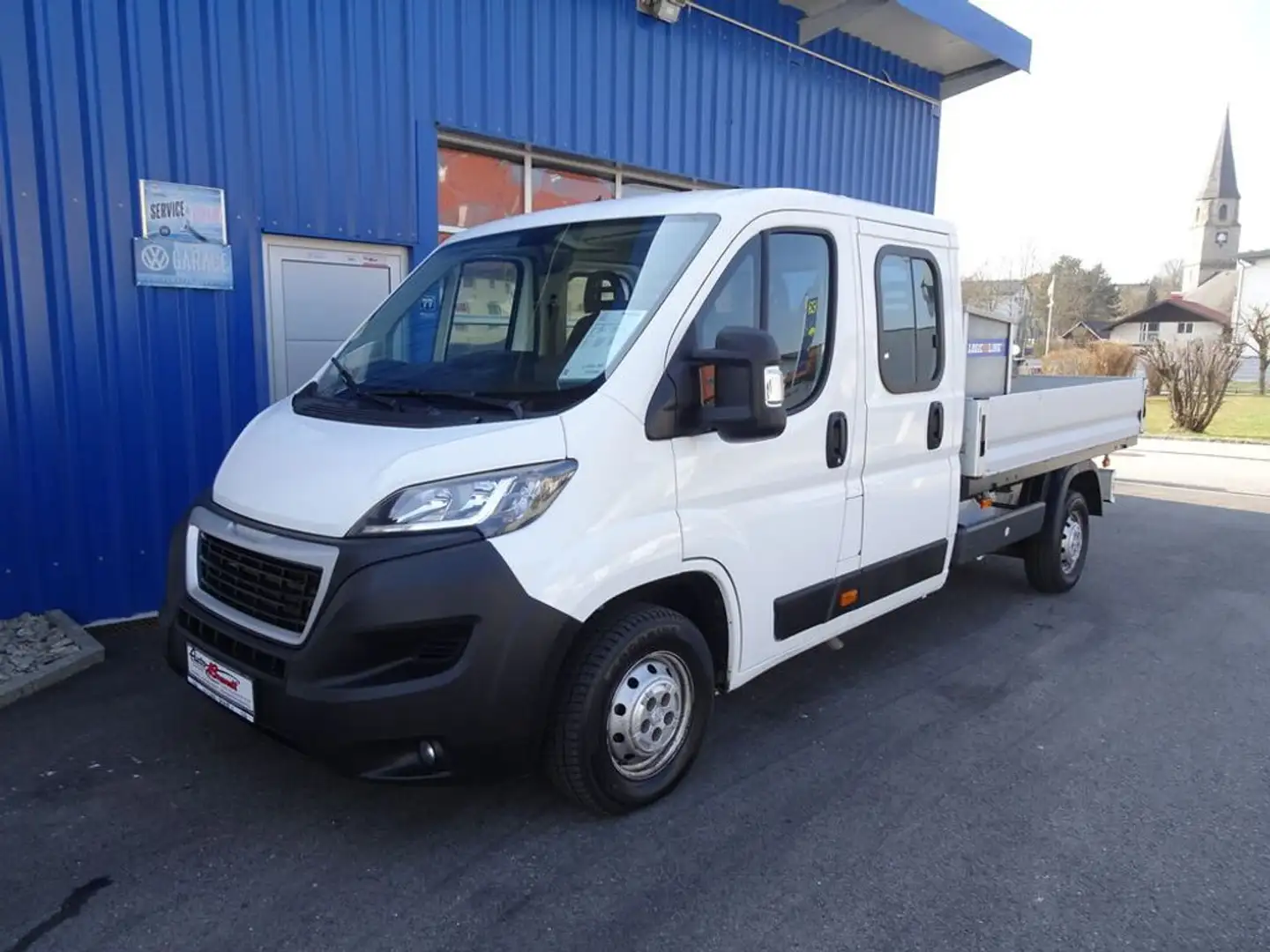 Peugeot Boxer 335 Doka/Pritsche L3 BlueHDi 140 Stop Weiß - 1