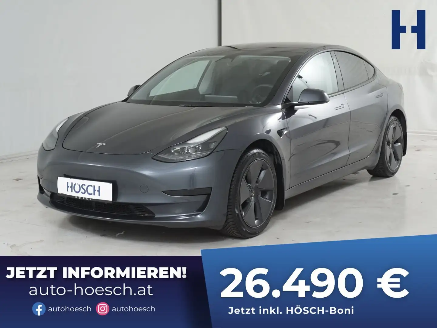 Tesla Model 3 Standard Range SCHNÄPPCHEN ++ Grau - 1