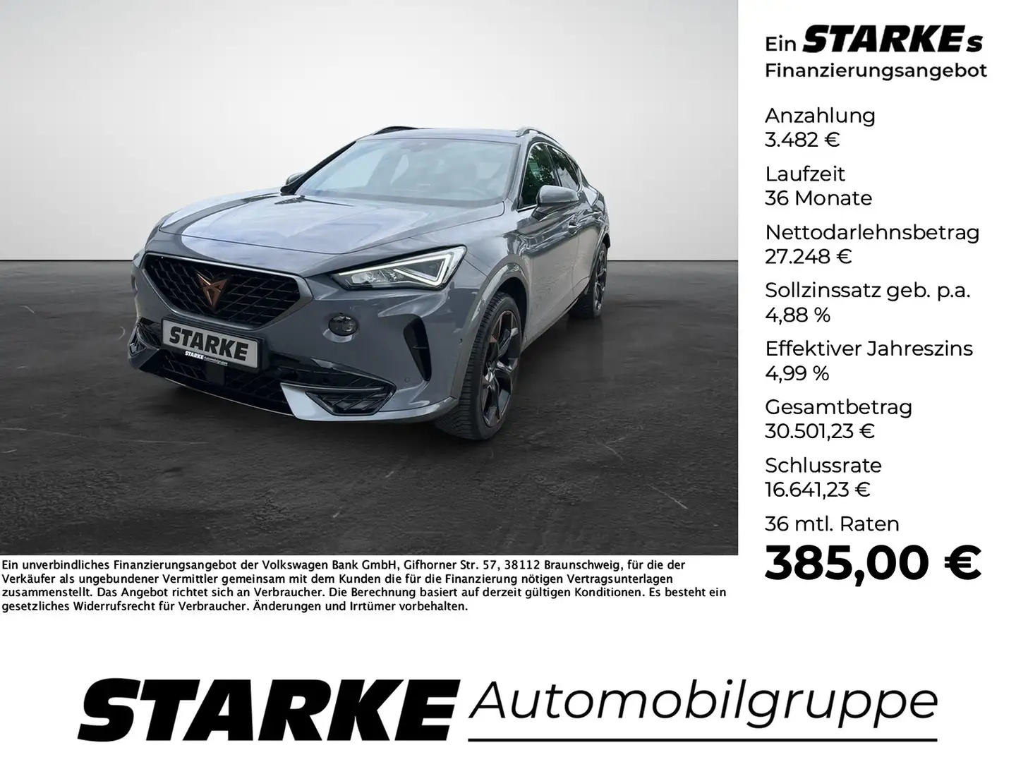 CUPRA Formentor VZ 1.4 TSI DSG eHybrid Gris - 1