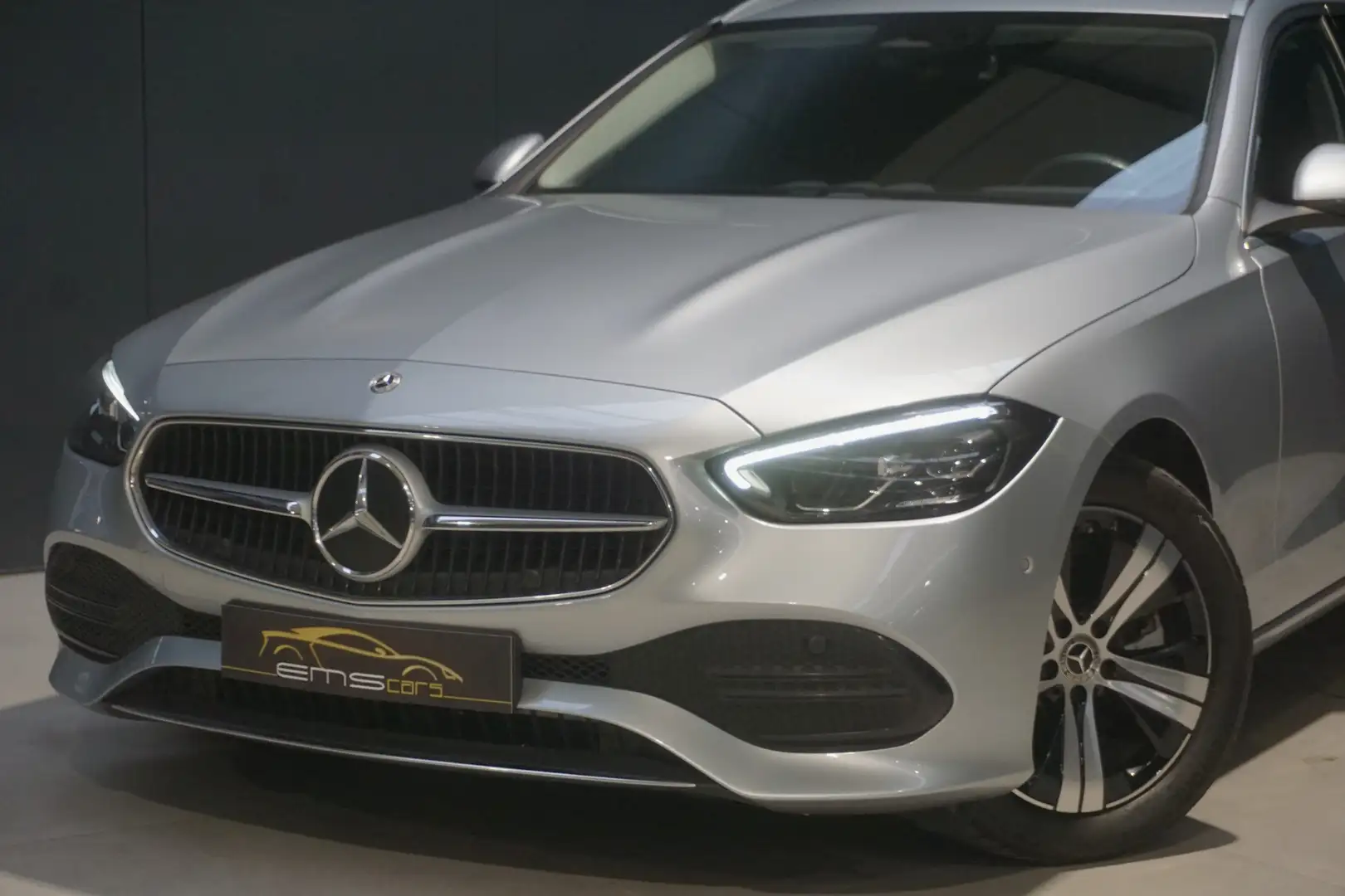 Mercedes-Benz C 200 d T Luxury Line- Automaat- BTW! Nav-Cam- Garantie! Zilver - 2