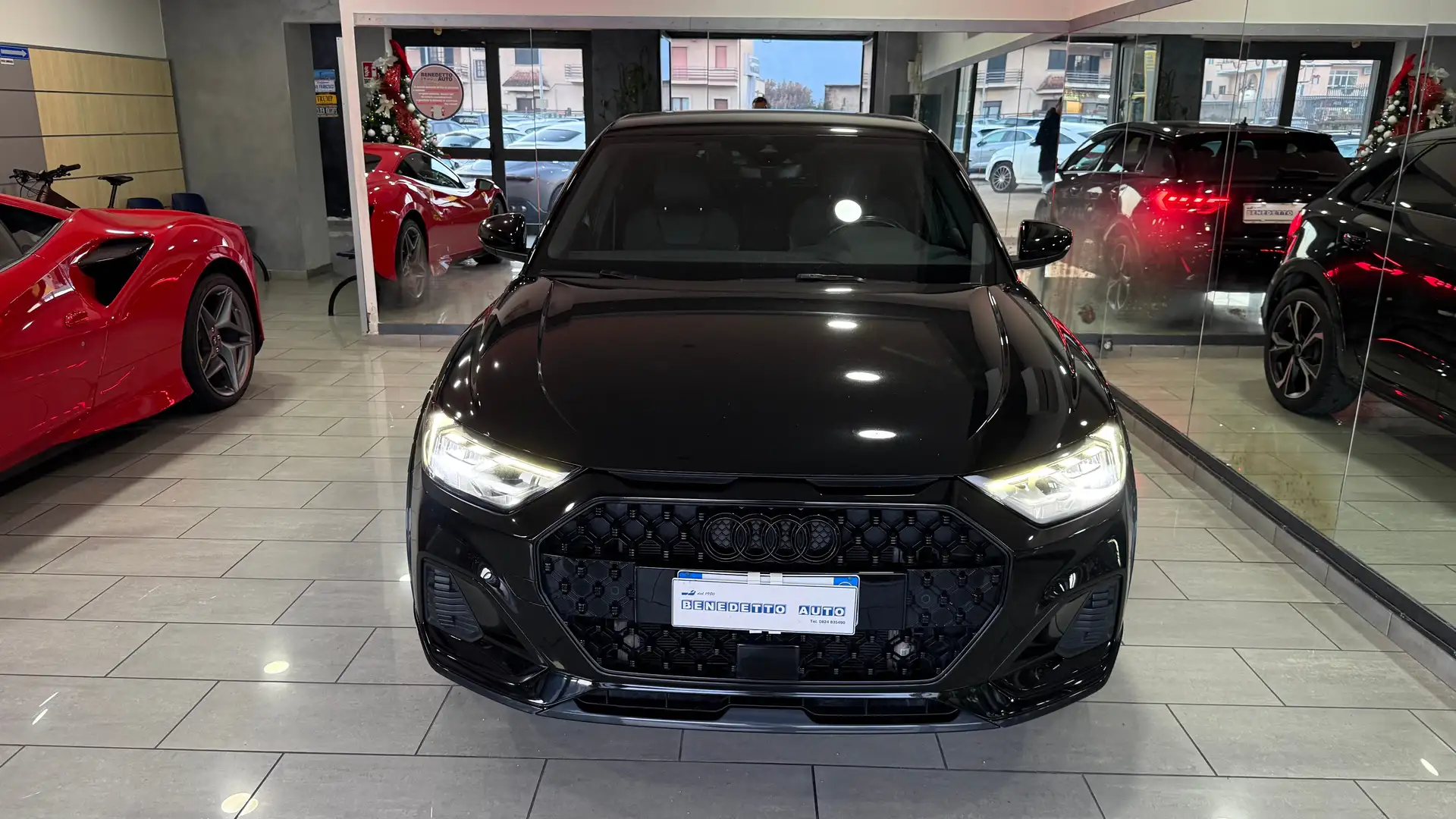 Audi A1 allstreet 1.0 tfsi Identity BLACK S LINE STRONIC Nero - 1