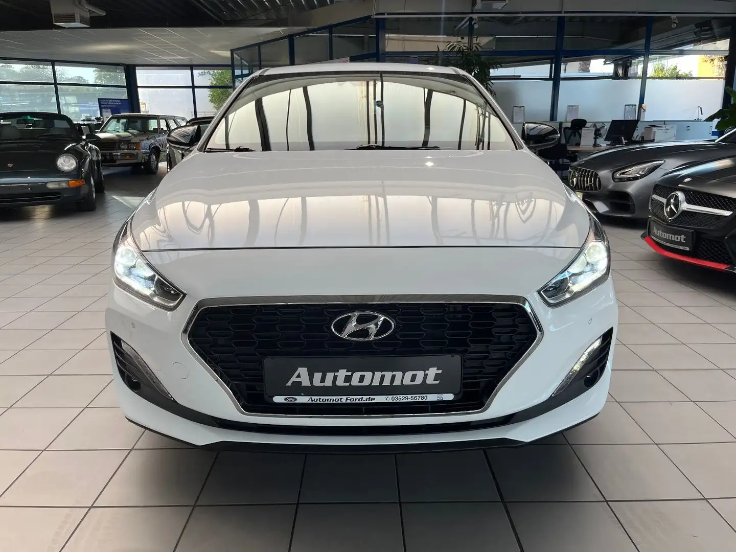 Hyundai i30 1.0 T-GDI YES! Plus*LED*Navi*Sitzh.*Kamera Blanc - 2