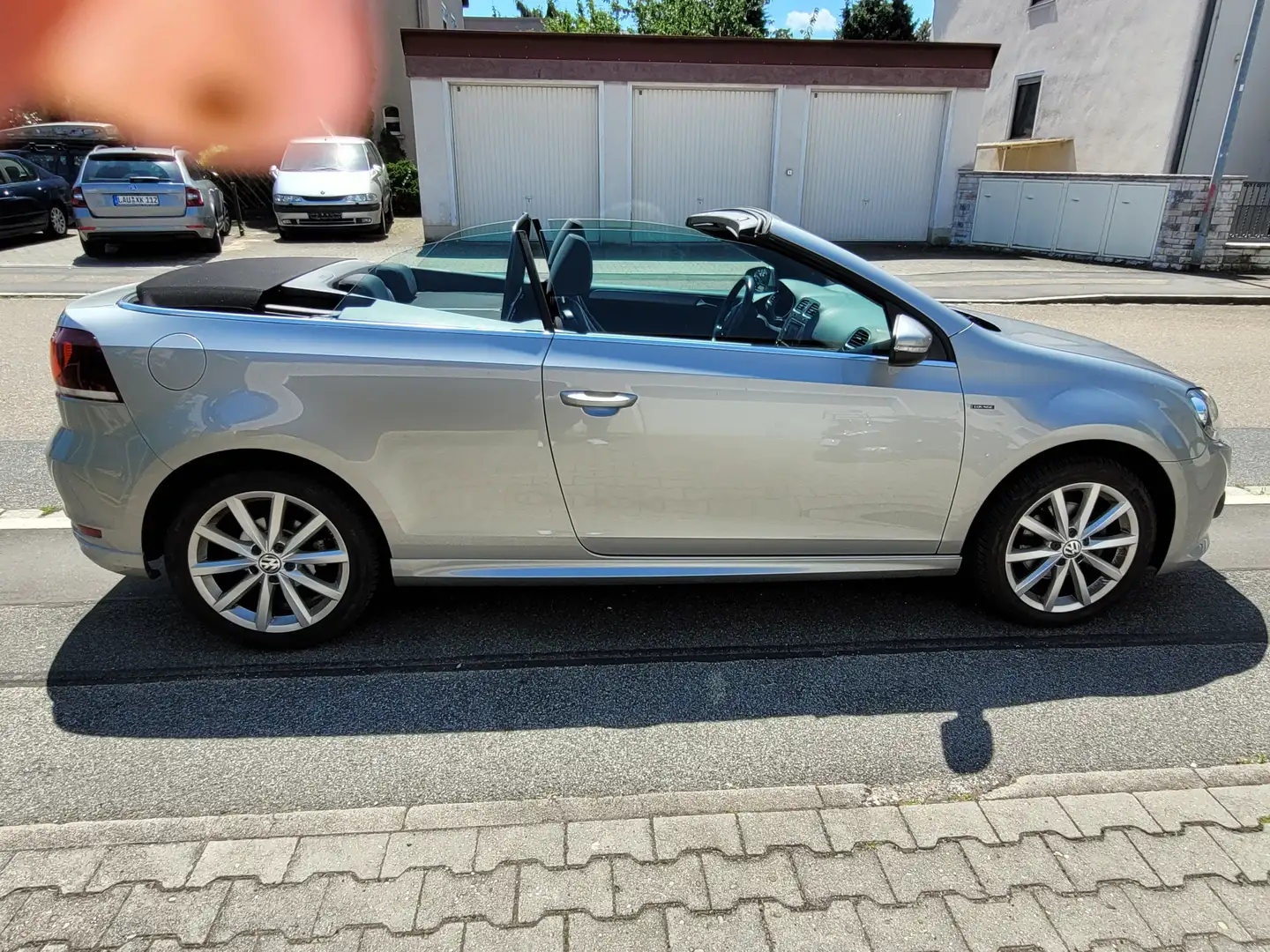 Volkswagen Golf Cabriolet Cabrio 1.4 TSI Lounge Silber - 1