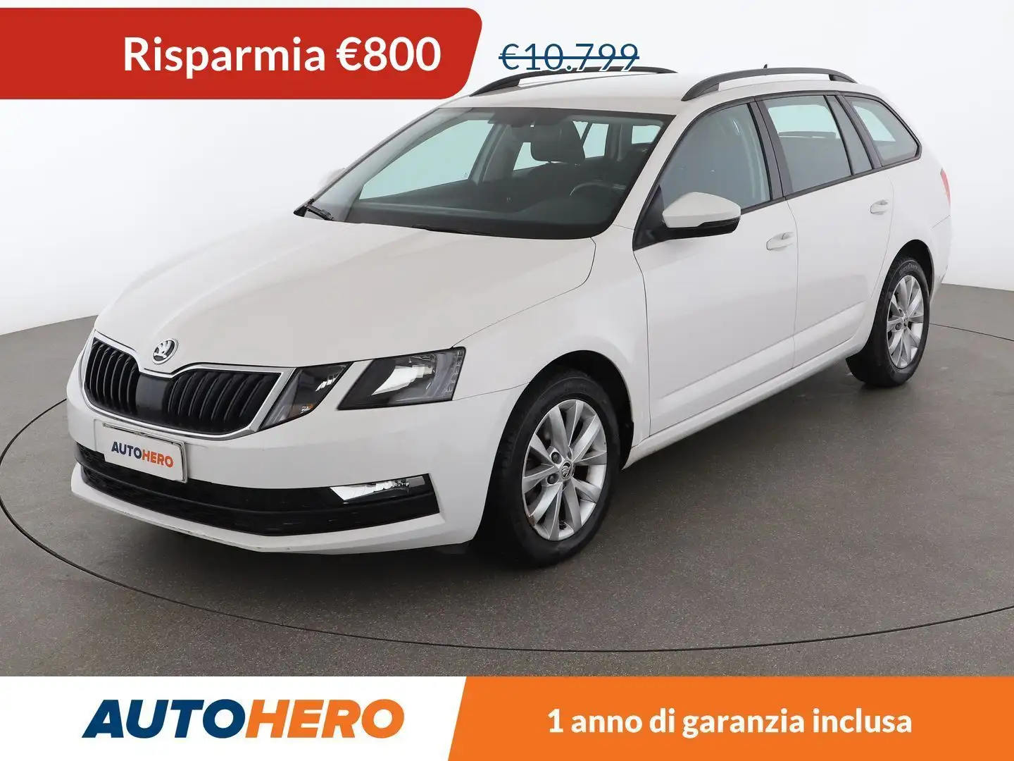Skoda Octavia 1.6 TDI Executive Wagon 115 CV Wit - 1
