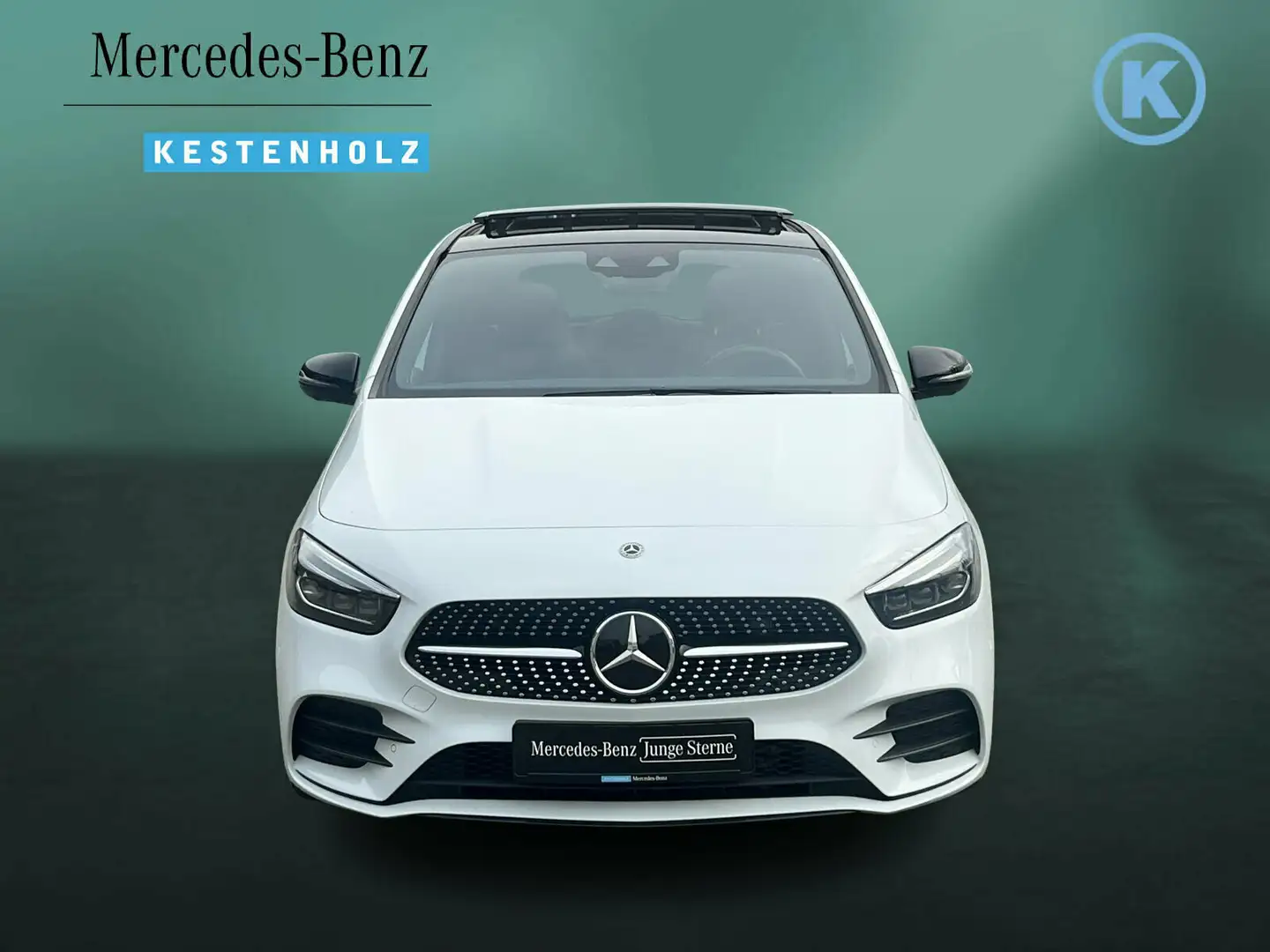 Mercedes-Benz B 220 B 220 d AMG+DISTR+STANDH+PANO+HUD+360+BURM+NIGHT Weiß - 2