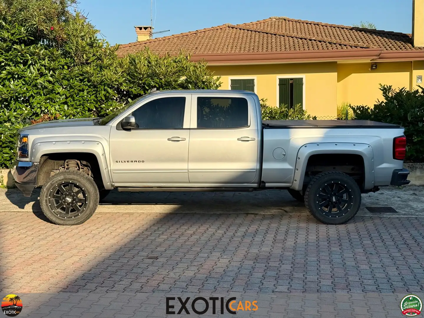 Chevrolet Silverado 5.3 V8 Crew Cab - GPL 125L appena montato - Lift 6 Argento - 2