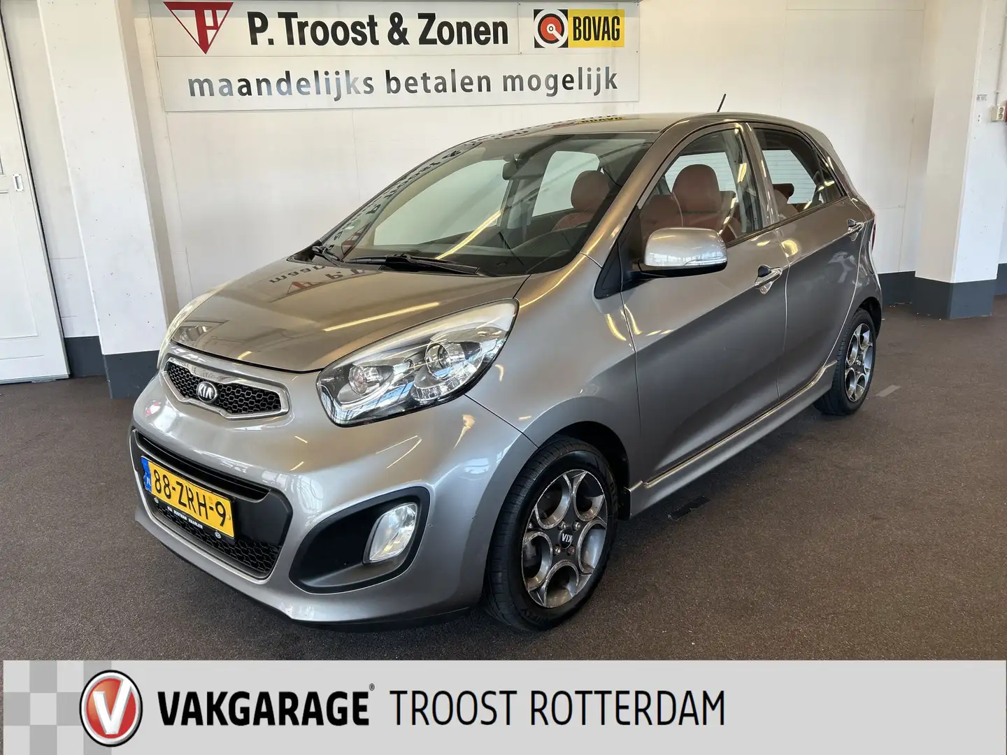Kia Picanto 1.0 CVVT Design Edition | Lederen bekleding | Nede Grijs - 1