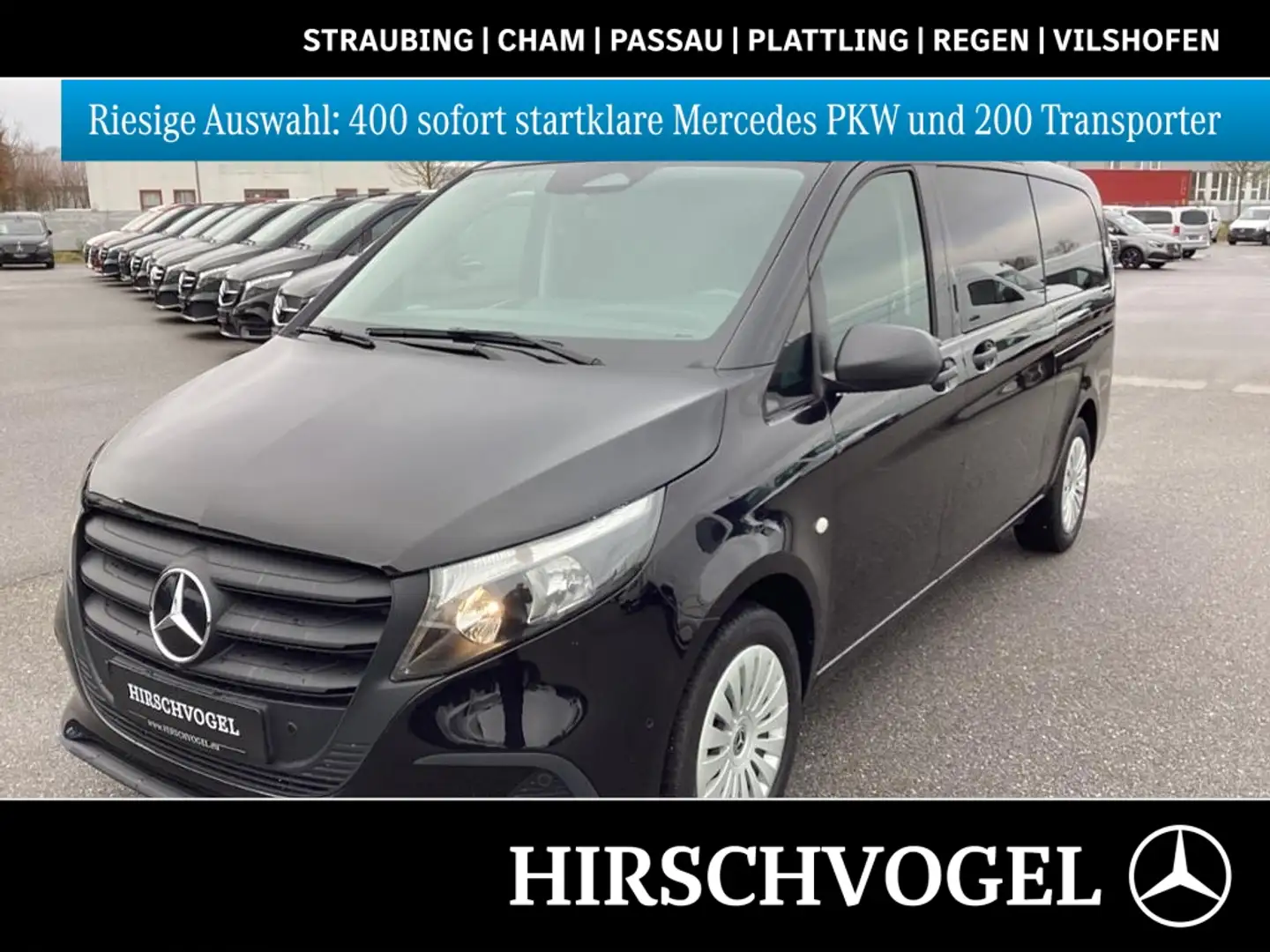 Mercedes-Benz Vito 116 CDI Tourer PRO XXL 9-Sitze MOPF 2xTüre Noir - 1
