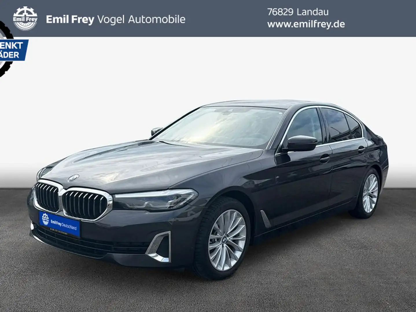 BMW 520 d Aut. Luxury Line Grau - 1