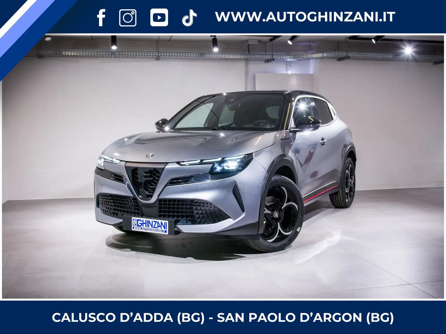 Alfa Romeo Junior 1.2 136 CV Hybrid eDCT6 Speciale Grigio - 1