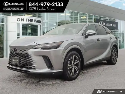 Silver 2026 Lexus RX Hybrid SUV / Crossover All-Wheel Drive Automatic