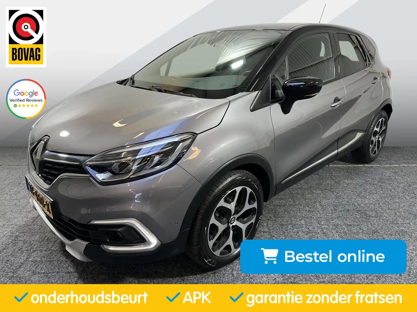 Renault Captur 0.9 TCe Intens Grijs - 1