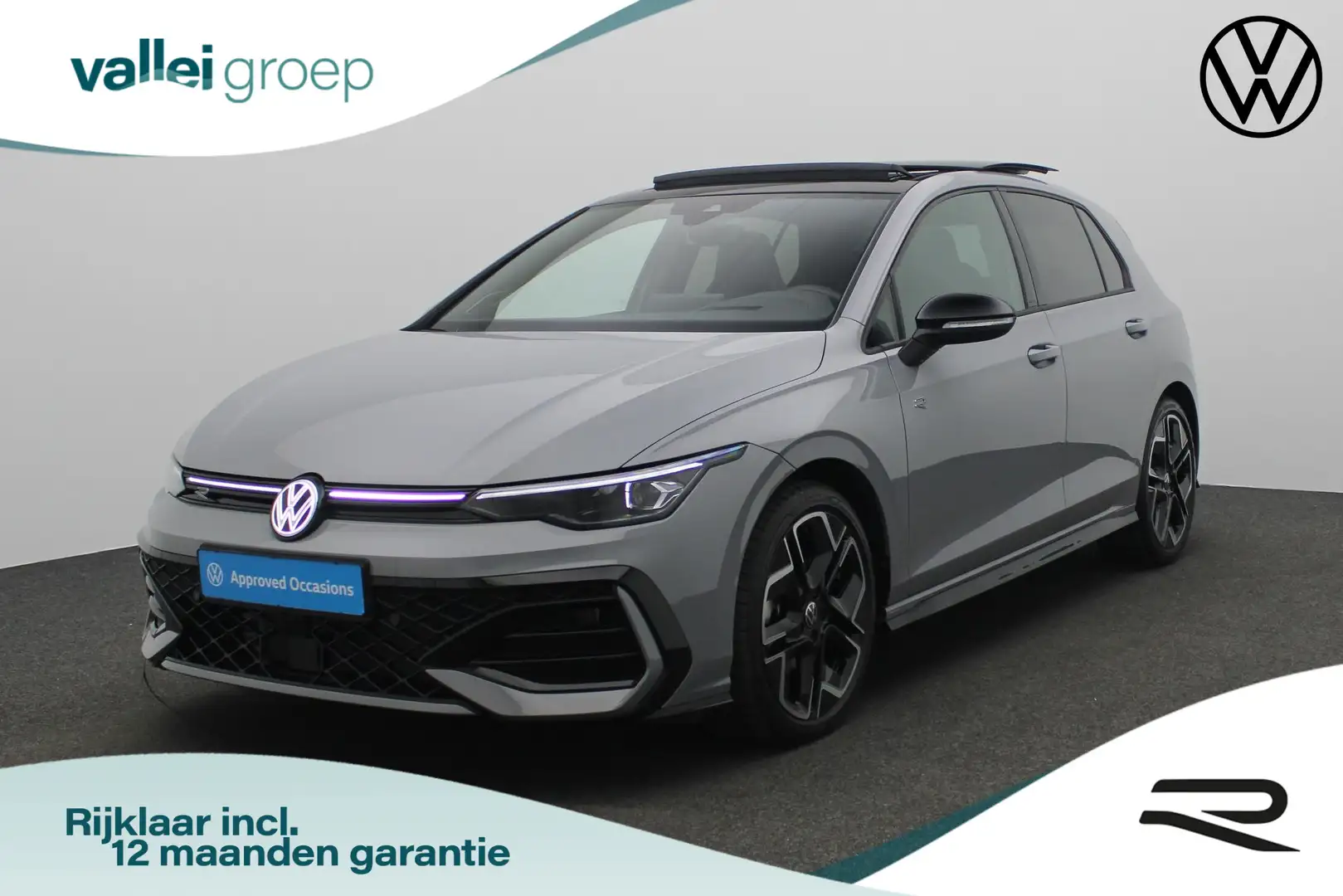 Volkswagen Golf 1.5 eTSI 150 pk DSG R-Line | Black Style | Panoram Grijs - 1