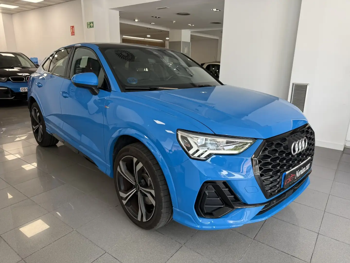Audi Q3 Sportback 45 TFSIe Black line S-tronic Blu/Azzurro - 1