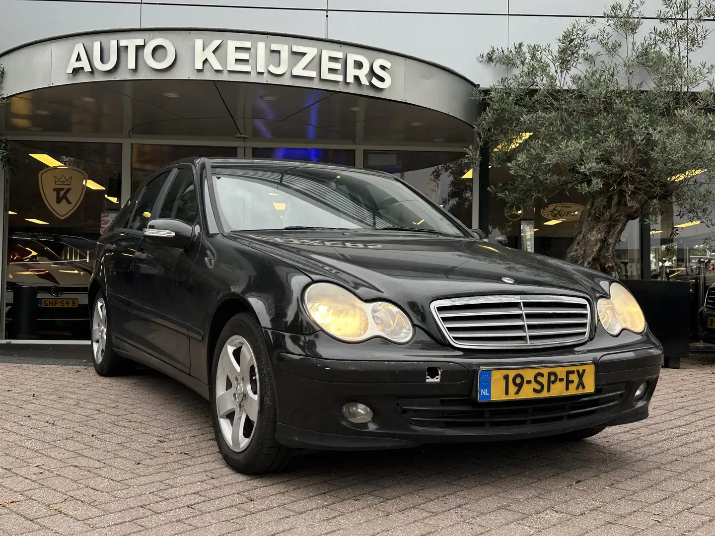Mercedes-Benz C 200 CDI Classic Airco Elektr. Ramen Cruise Control Tre Zwart - 1
