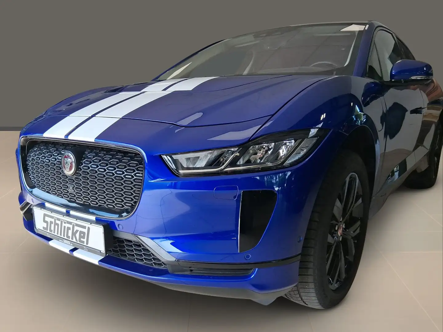 Jaguar I-Pace S Black-Pack Navi ACC Head-up Panoramadach Met. Azul - 2