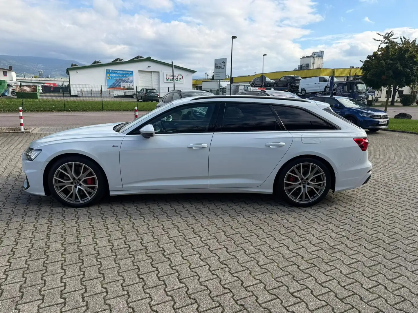 Audi A6 Avant 55 eTFSI S-Line *Matrix*AHK*Kamera*HuD* Wit - 2